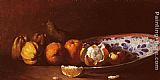 Germain Theodure Clement Ribot Nature Morte Aux Fruits painting